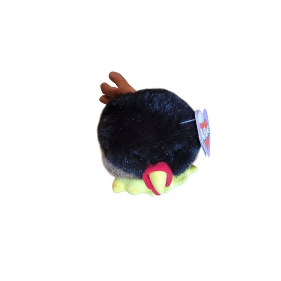 NWT Vintage 4.6" Swibco Puffkins Strut the Turkey Plush 1998 Stuffed Animal - Picture 6 of 7